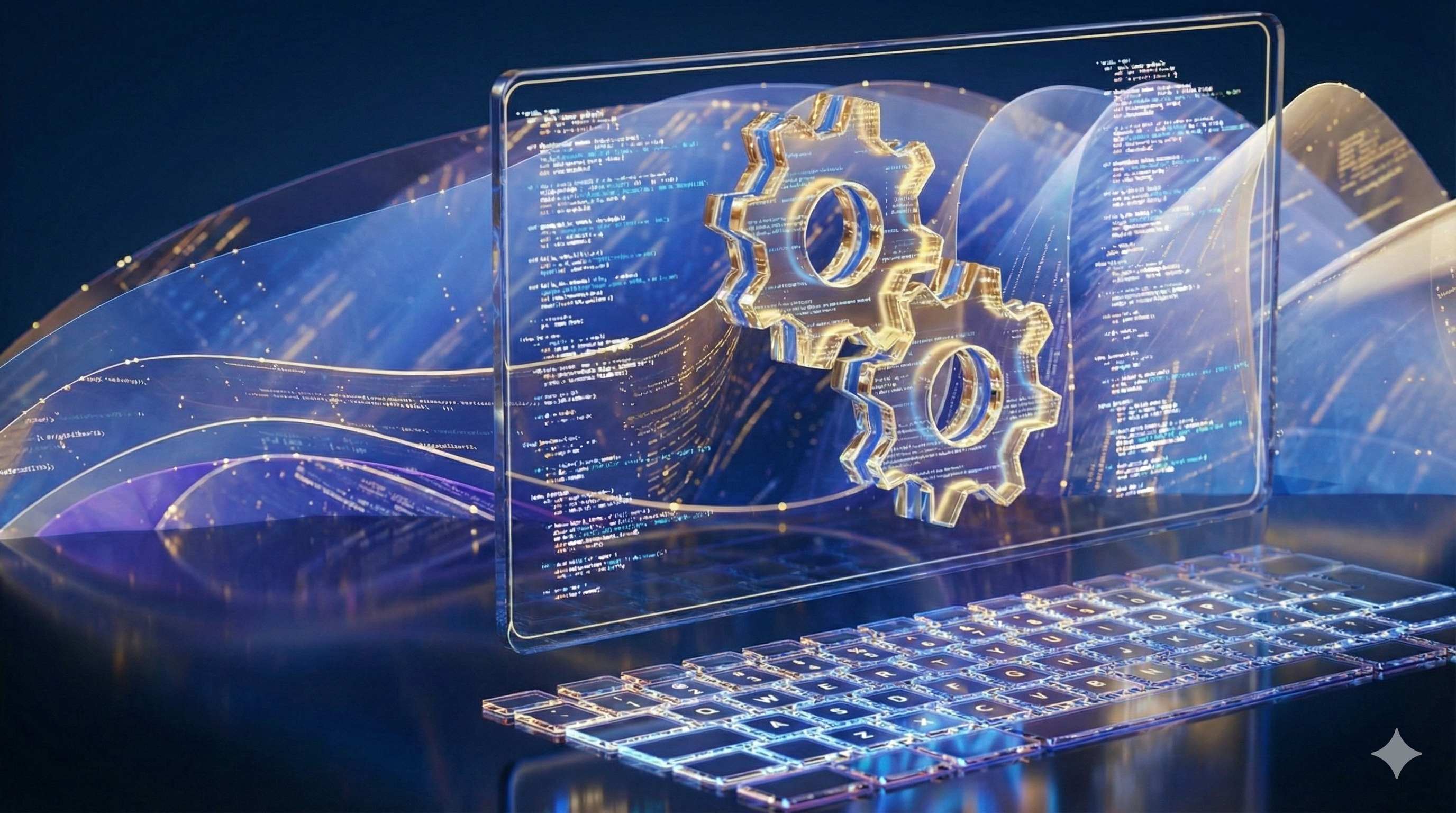 Mechanical gears background